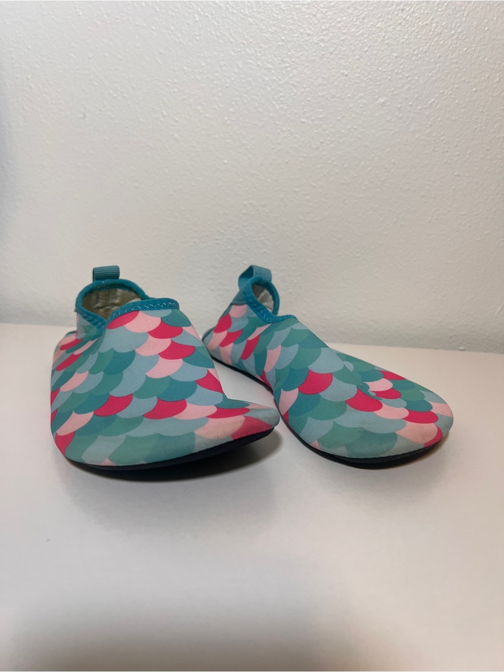 Kids Water Shoes - Teal Pink Pattern
